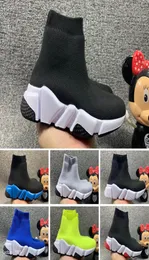 2020 Venta entera para niños Zapatos de calcetín para niños Vetements Crew Sock Runner Zapatillas de deporte Zapatos para niños Zapatillas de deporte altas Zapatillas de deporte Eur 2438783849