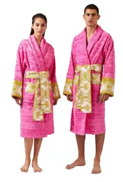 Roupão de banho de algodão clássico de luxo masculino e feminino marca sleepwear quimono roupões de banho quentes roupa de casa unissex roupões de banho um tamanho 959