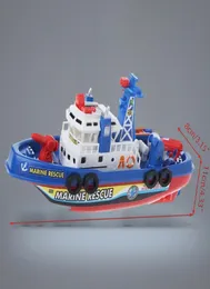 Electric Boat Children Marine Rescue Toys Navigation Warship Toy Birthday Present 2012047075788