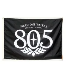 Firestone Walker 805 Flaga piwa 90x150 cm 100D Sports Sports Outdoor lub w klubie wewnętrznym Digital Printing Banner i flagi Whole1521196