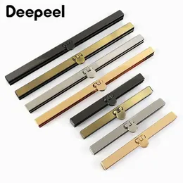 5/10Pcs Deepeel Metal Bags Frame Wallet Handle Bar Edge Strip Clasp for Making Bag Replacement Sewing Decoration Accessories 231228