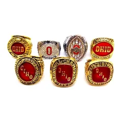 2002201419611968195419571970 Misura dell'anello del campionato delle World Series di calcio Big Ten Ohio State Buckeyes116992824