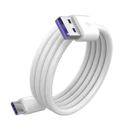 5A شحن Super Type C Cable Cable Super Fast Charging Cable for Samsung for Huawei Data Cable للهاتف المحمول 3.3 قدم
