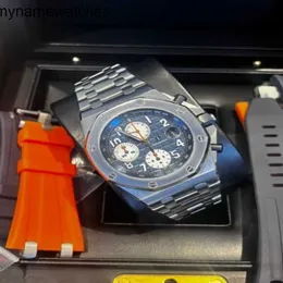 Audemar Pigue Watch Ap Swiss Automático Mecânico 2015 Royal Oak Offshore 26470st.oo.a027ca.01 Conjunto completo