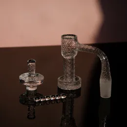 Cool Terp Slurper Quartz Banger 세트 흡연 액세서리 새로운 에칭 된 전체 용접 된 조각 베이블 에지 블렌더 네일 bong bj