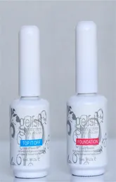 Base per gel per unghie Fondotinta Soak Off Smalto per nail art Lacca gel Led Uv Harmony Top Coat Drop6002347