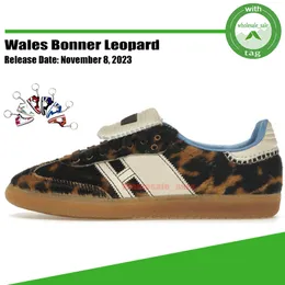 With Box Luxury Designer White Fox Wales Bonner Leopard Pony Original Designer Casual Shoes Pharrell Humanrace Vegan Trainers Platform Sneakers