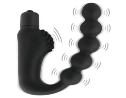 Massagem 10 Modo Vibratório Anal Plug Vagina PSpot Próstata Massageador Brinquedo Sexual para Casal G Spot Massageador Adulto Produto Sexual Para Mulheres 7410756