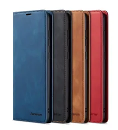 Läderfodral för Samsung Galaxy Note 10 9 8 Fall Full Cover Flip Protective Case för S20 S10 S9 S8 Plus Magnetic Wallet Cover5494531