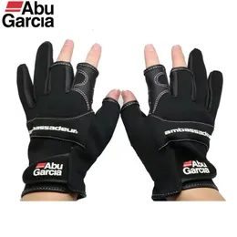 Winter Neoprene Fishing Gloves Anti-Slip Fly Fishing Gloves Keep Warm Outdoor Sports Hiking Driving Gloves Fishing Tool 231228