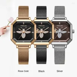 Wristwatches Luxury Women Women Watch Corean Fashion Top Creative Simple Square Lady Quartz Wristwatche