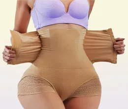 GUUDIA Mutandine contenitive per la pancia Donna Body Shaper a vita alta Pantaloni modellanti senza cuciture Mutandine postpartum Vita Trainer 2207029221182