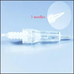Roller Needles micro derma Disposable 1/3/7/9/12/36/nonometer pin needle cartridge bayonet electric auto micro stamp dpen and tattoo mach