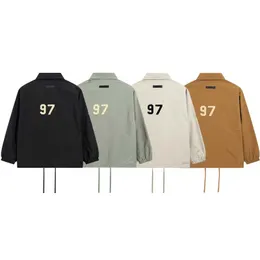 디자이너 코트 디자이너 디지털 프린트 재킷 코치 재킷 트렌치 코트 검은 베이지 색 살구 성 화성 그린 브라운 S ~ XL
