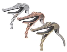 Alice A007G Crocodilo Liga de Alumínio Acústico Folk Guitar Capo Clamp7183600