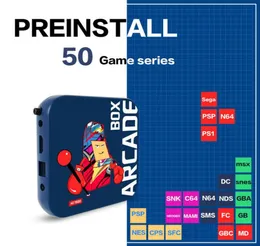 Arcade Box Game Console para PS1DCNaomi 64GB Clássico Retro 33000 Jogos Super Console 4K HD Display em TV Projetor Monitor7687033