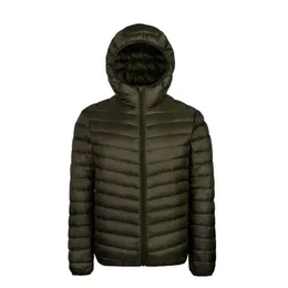 Down Jacket Men's 90% White Duck Down Super Light Down Jacket Men's Lightweight Thermal Coat Hooded Feather Coat 231228