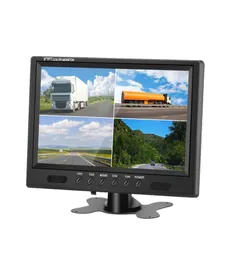 9 Inch TFT LCD Split Screen Quad Monitor Security Surveillance Car Headrest Rear View Monitor Parking Rear View Camera System3416870