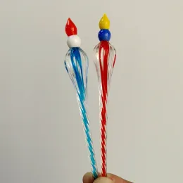 3 stili colorati dabber cera strumento dab tamponando strumenti per olio per unghie per fumo tubi da fumo bong quarzo banger chiodi pulizia strumenti dab LL BJ