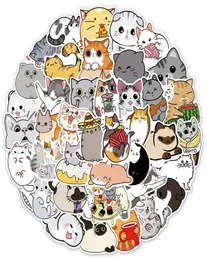 防水103050pcsかわいい動物猫ステッカーグラフィティ漫画デカールスクラップブック日記ラップトップ電話ギター防水ステッカーFor5162523