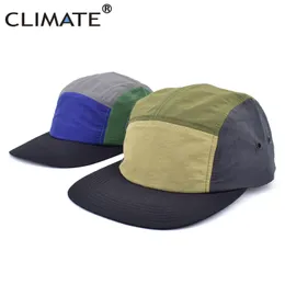 CLIMATE Quick Dry 5 Panel Baseball Cap Panels Sport Outdoor Breathable Hats Camping Trucker Hat for Hiking 231228