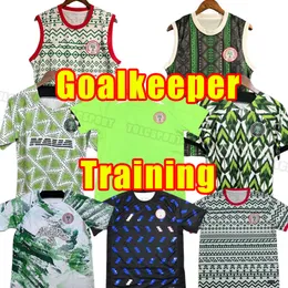 2023 Iheanacho Soccer Jerseys 24 23 Moses Okocha Ahmed Maillot De Foot Musa Mikel Iheanacho Football Shirt Goalkeeper Training Suits Suits Fans Playerバージョン