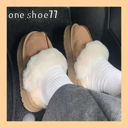 Tazz Slide zapatillas de diseño Australia Otoño Invierno Mujer Clásico Mini Plataforma de lana Bota Moda Lujo Mantener abrigado Mocasín Tasman Aire libre Bota de nieve