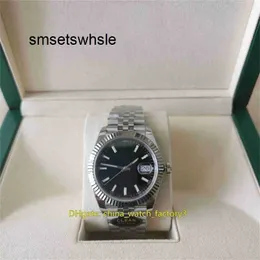 Automatische mechanische Uhr, Top-Qualität, Zifferblatt, sauber, 41 mm, Datejust, schwarzes Werkssaphir-Herrenwerk, Mechanik