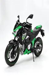 Литая под давлением модель автомобилей 112 Kawasaki Ninja Z800 Racing Crosscountry Модель мотоцикла Имитация сплава Игрушечный уличный мотоцикл Модель Col1768942