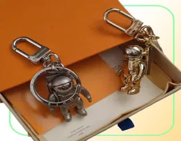 High Qualtiy Keychains Key Ring Spaceman keychain porte clef Gift for Men Women Women Hirvials Car Bag مع Box RTGXJ4594473