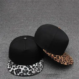 Tohuiyan Leopard Cap Kadın Beyzbol Şapkası Sonbahar Düz Brim Hip Hop Kapakları Moda Gorras Sport Street Giyim Erkek Şapkaları 231228