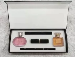Top 5 1 Makyaj Hediye Seti Parfüm Kozmetik Koleksiyonu Maskara Eyeliner Ruj Parfum Kit2559845
