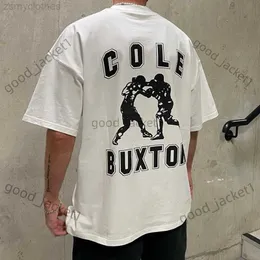 Herr cole buxton t shirt designer ny ankomst cole buxton mode skjorta män 1 kvinnor t boxning slogan kort ärm mens cole buxton stickade kläder omac