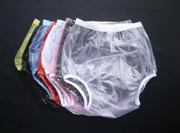 Haian adulto incontinência pullon calças de plástico fraldas de pano05687427