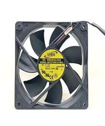 ADDA 12012025 AD1212HBA7BGL DC12V 037A 4PIN 온도 제어 냉각 FAN3895926