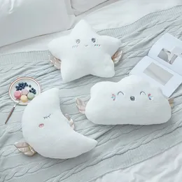 لطيفة ملاك ملاك سحابة القمر ستار Plush Plush Soft Cushion Cloud ألعاب أفخم للأطفال