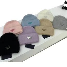 Beanie / Skull Caps Designer Lã Malha Beanie Skl Cap para Mulheres e Homens 2023 Inverno Novos Mens Quente Knit Caps Ski Chapéus Máscaras Equipadas Uni Dh2Iw