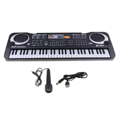 61 teclas de música digital teclado eletrônico placa chave piano elétrico crianças presente escola ensino música kit4306630