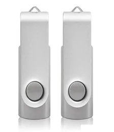 Silver 32GB USB 20 DRIVES DRIVES DOWIVER THUMB PENDRIVES 16GB قابلة للطي عصا لجهاز الكمبيوتر المحمول MacBook Tablet5618119