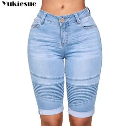 Kjolar haruku hög midja sexig casual jean shorts kvinnor sommar denim för kvinnliga kvinnliga kläder jeans korta heta byxor