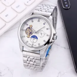 Orologi da polso da uomo in pelle di lusso da donna cinturino tourbillon Orologi da polso con movimento meccanico automatico orologio da uomo giorno data orologi da uomo regali heuerity OMG