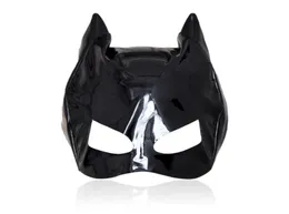 Massage Cosplay Sexy Sexy Love Games Thin Patent Patent Leather Mask Sexy Toys for Woman Fetish Mask Hood Hood Erotic Sexy Products 6907610