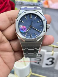 APS Factory Men's Watches 15510 41mm 4302 Rörelse Automatisk mekanisk klocka Djupvattentät safir 904L Rostfritt stål Super Edition armbandsur-11