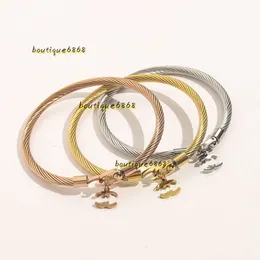 Bangle Silver Designer Bracelet Fashion Princess Gift Jewelry Bracelet 18K Gold Plated Women's Love Cuff Bangle Luxury Party Wedding Jewelry Wholesale 2024