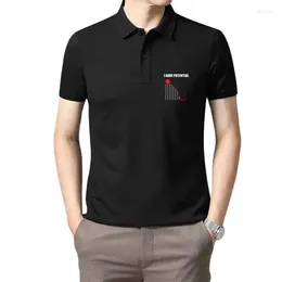 Herren Polos Tops T Shirt Männer Physik Nerd Wortspiel Mathematik Potenzial Humor Weiß Druck Männliche T-shirt