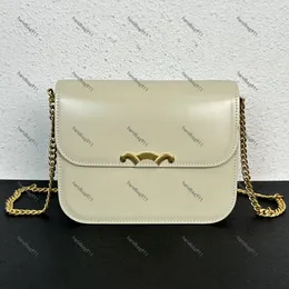 Designer-Tasche für Damen, Umhängetasche, modische Einkaufstasche, luxuriöse Messenger-Taschen für Damen, echtes Leder, Umhängetaschen, COLLEGE TRIOMPHE-Ketten-Umhängetasche