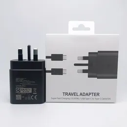 Carregador super rápido de 45w para samsung galaxy s23 s22 s21 ultra 5a usb c tipo c cabo de carregamento rápido acessórios de carregador de telefone