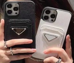 Designer Fashion Leather phone cases for iPhone 14 ps 13 pro max 12 mini 11 X XR XS XSMAX Card Wallet back shell with wallet case3448448