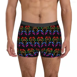 Cuecas boxer masculinas sexy ashoka sillhoute exclusivo 6 skivvy quatro estações wearable geek criativo