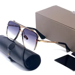 Óculos de sol masculino Top novo Mach Six designer de moda de alta qualidade vendendo mundialmente famoso show italiano exclusivo clássico retro para mulheres eyegla647D